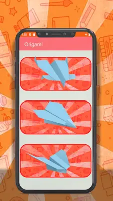 Origami Flying Air android App screenshot 0