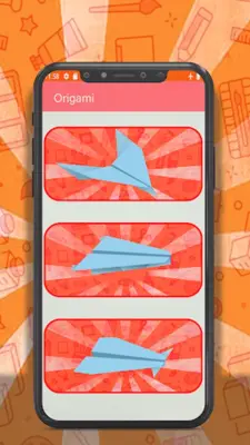 Origami Flying Air android App screenshot 1