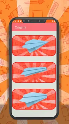 Origami Flying Air android App screenshot 2